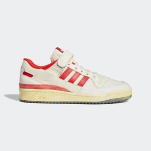 Adidas 'Forum 84' Low Aec White Leather Shoes Size 8